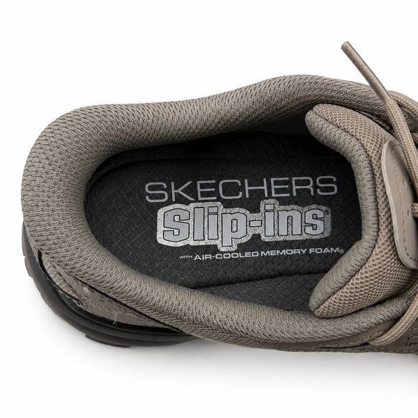 Кросівки чоловічі бежеві Skechers Max Protect 237966 TPE фото