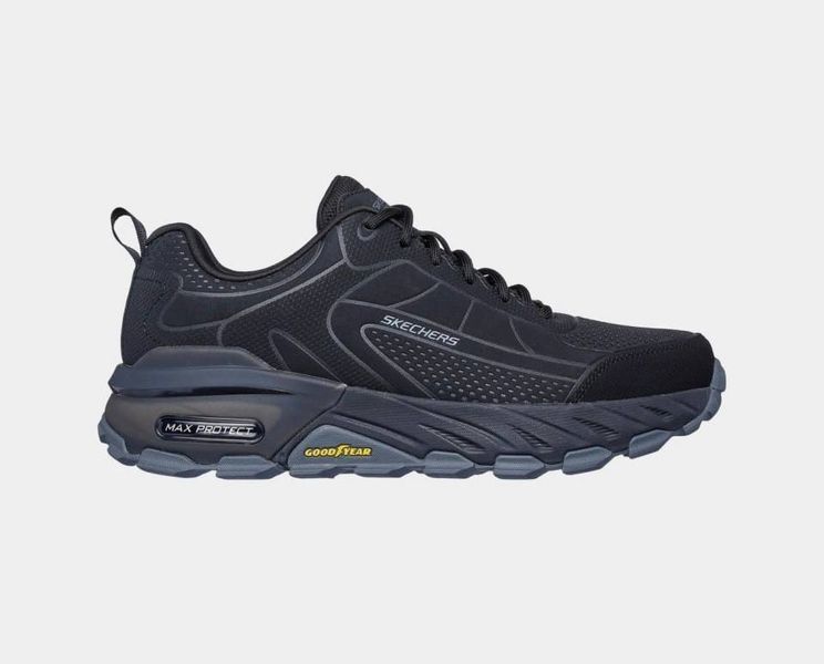 Кросівки чоловічі чорні-графіт Skechers Max Protect 237672 BKCC фото