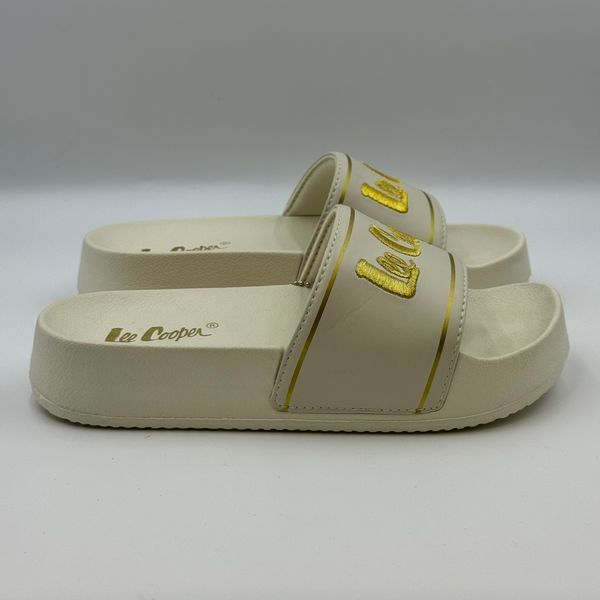 Шльопки молочні на платформі Lee Cooper 3531 фото