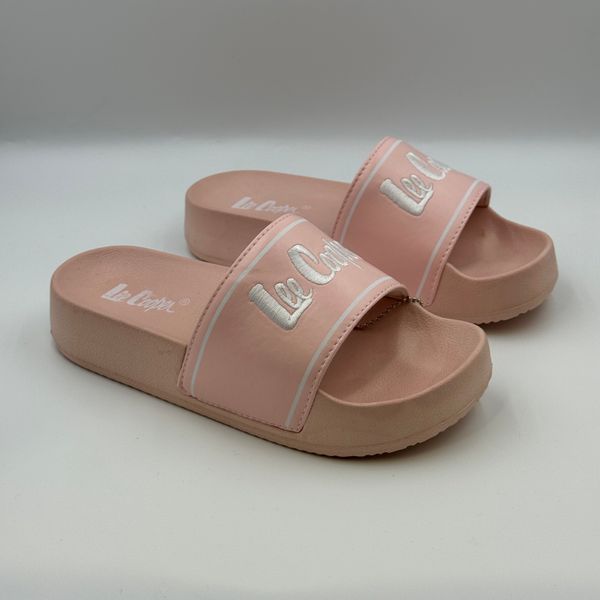 Шльопки рожеві на платформі Lee Cooper 3532 фото